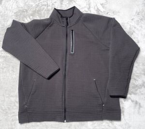 Old Navy Active Dynamic Fleece Gray Full Zip Jacket Mens Size XXL